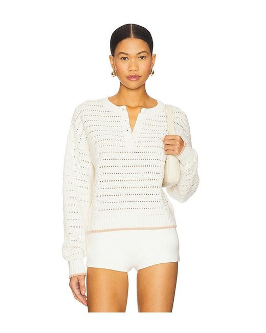 SABLYN Maeve Henley Pullover White