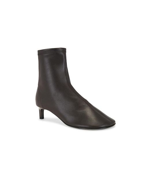 Dear Frances Black Fio Kitten Bootie