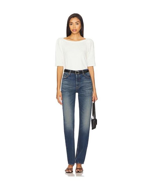 Nation Los Angeles White Deana Envelope Shirt