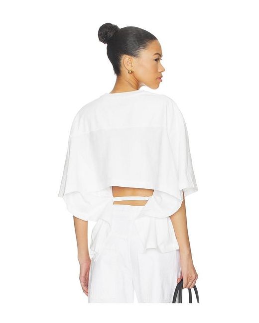Agolde White Theo T-Shirt