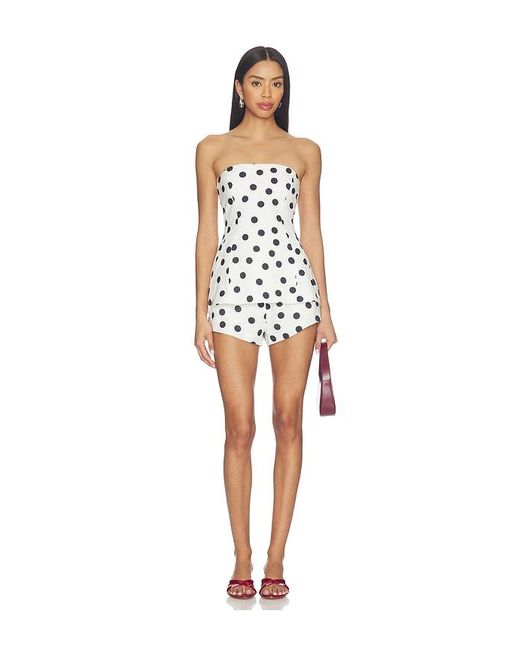 Amanda Uprichard Black X Revolve Cara Shorts