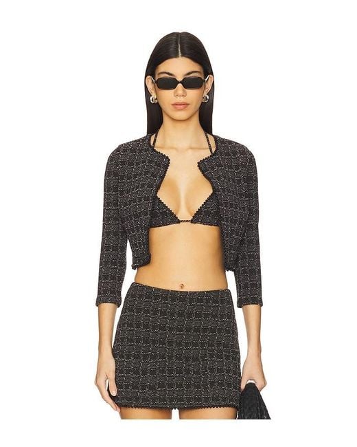 Chaqueta Mimi En Color Charcoal Talla En Devon Windsor de color Black