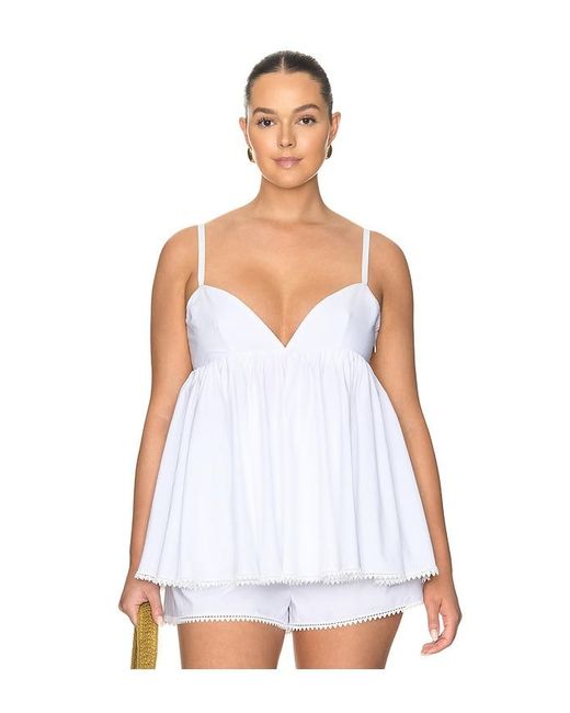 L'academie White Lillie Top