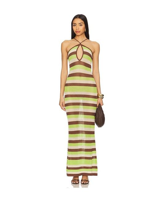 Seven Wonders Metallic Hazel Maxi Dress