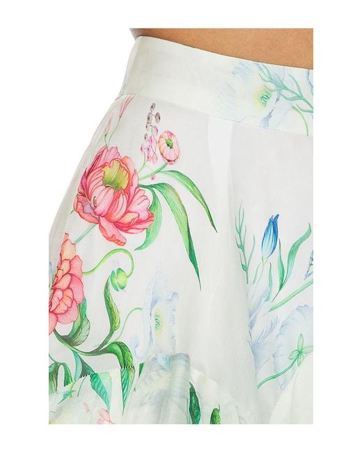 La Fuori Green Skirt