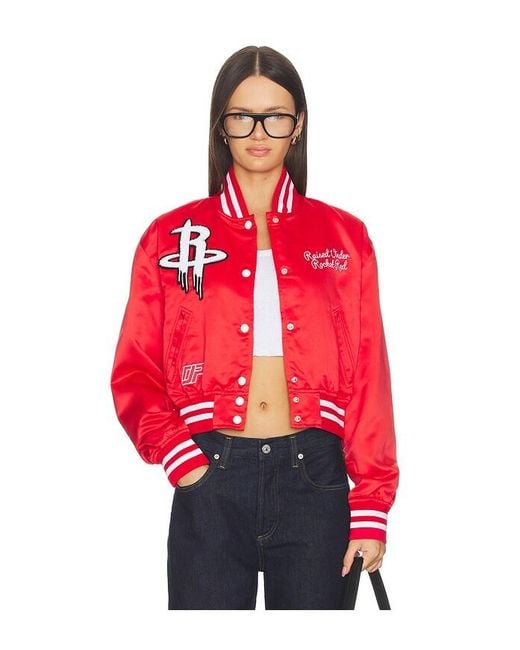 DANNIJOPRO Red The Bomber Jacket