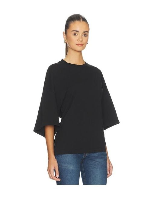 Agolde Black Ellery Tee Shirt