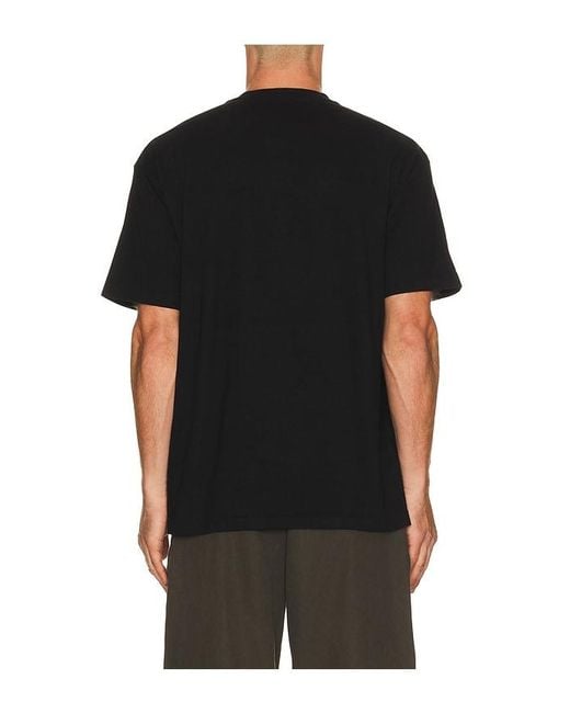 Asher Black Noah Supima Tee for men