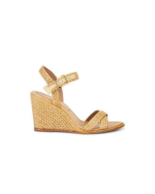 Raye Metallic Silvi Wedge