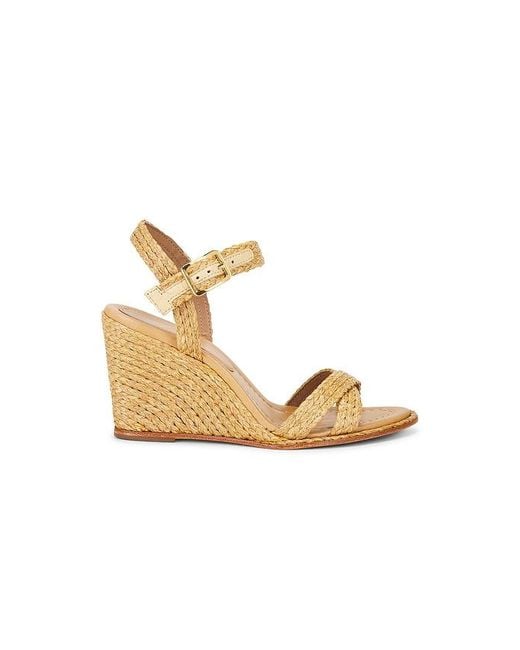 Raye Metallic Silvi Wedge