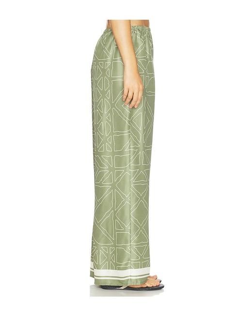 Malbon Green Irena Pant