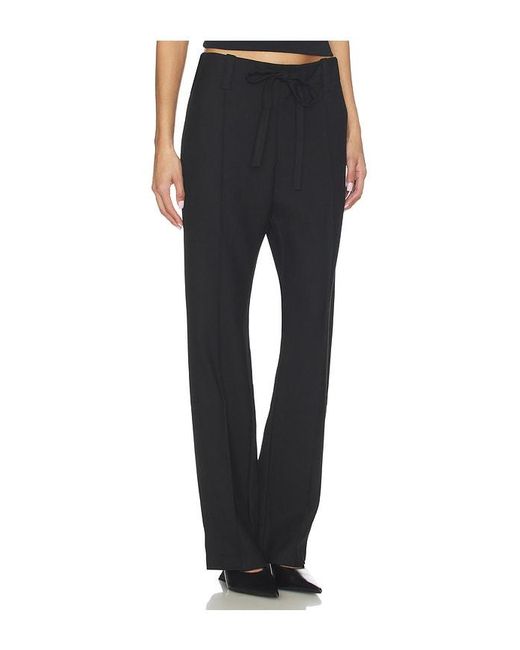 Markgong Black Suit With Drawstring Trousers