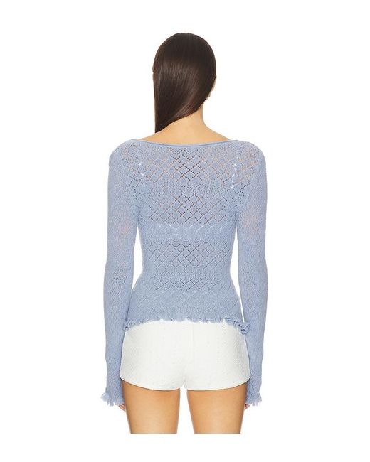 Free People Blue X Revolve Love Cardi