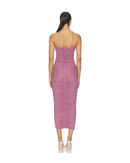 Maygel Coronel Red Muralla Dress