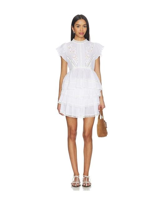 Astr White Genever Skirt