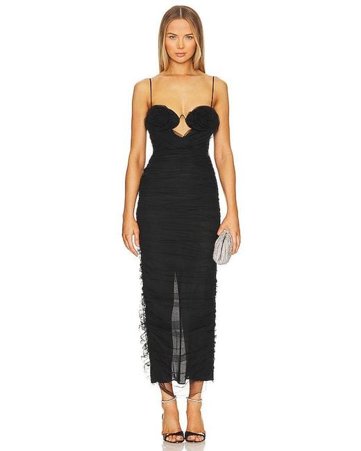 Nbd Black Malena Midi Dress