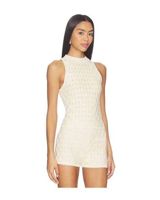 Devon Windsor White Renatta Tank Top