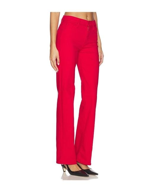 Mother Red The Kick It Jeans