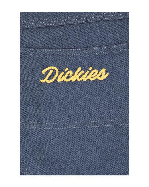 Dickies Blue Wellsville Loose Tapered Twill Pant for men