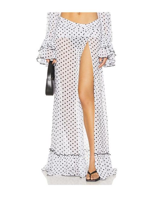 Bananhot White Josie Skirt