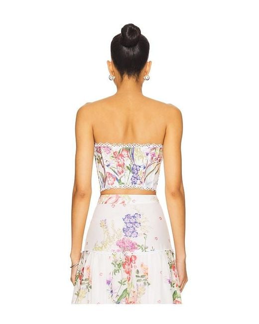 Charo Ruiz White Bio Bustier