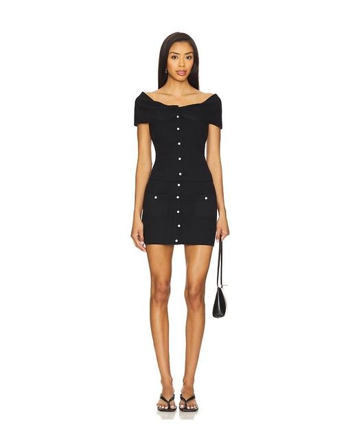 MAJORELLE Black Ramonda Top