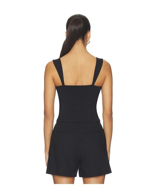 Susana Monaco Blue Angle Strap Top