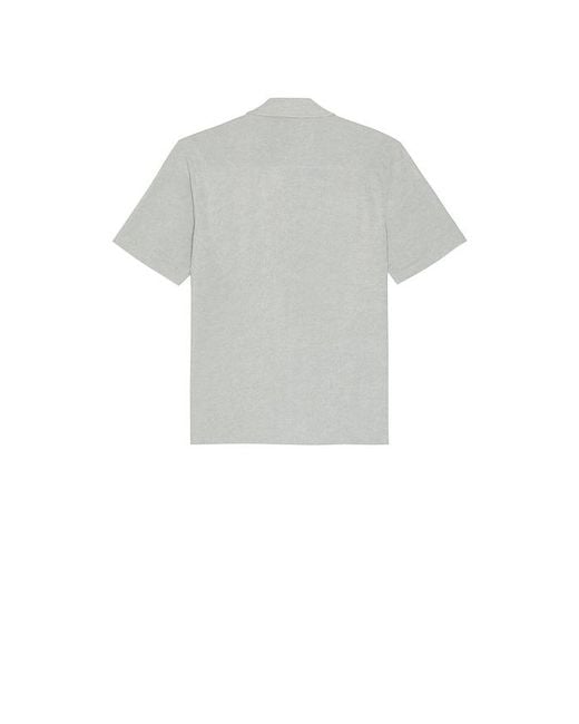 Camisa Botones Felix En Color Gris Talla (También En M) AllSaints de hombre de color White