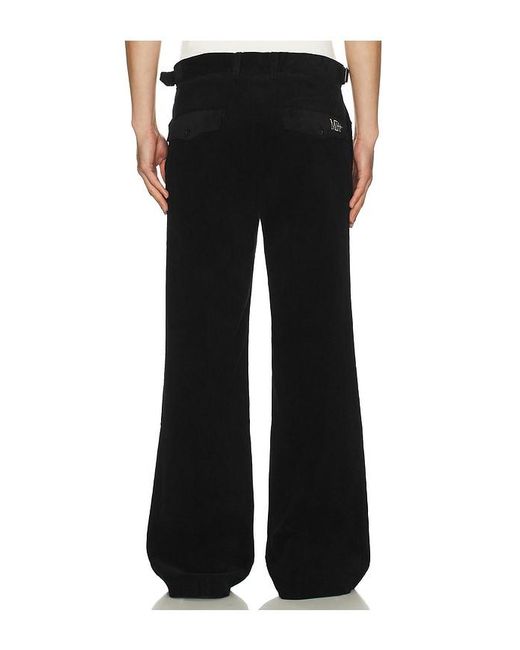 MIDNIGHT RODEO Black Western Trouser for men