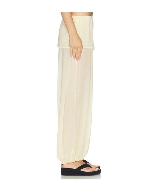 Tularosa White Shalom Pant