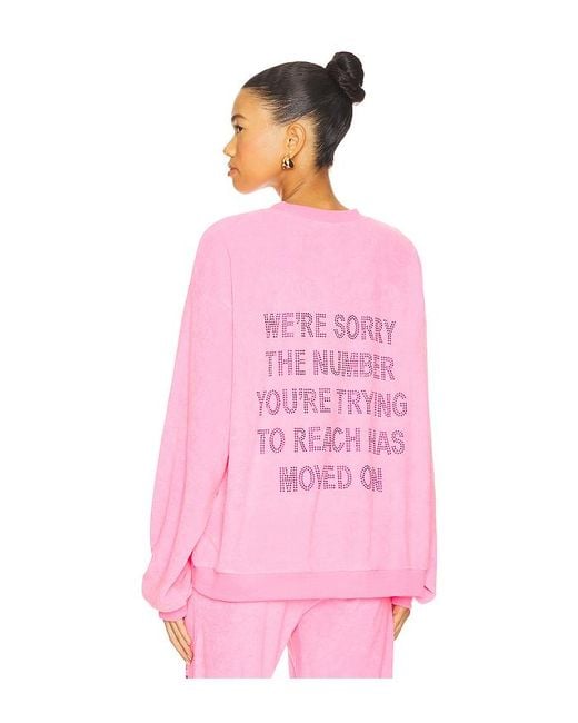 Boys Lie Pink Sweatshirt 1-800 Kara