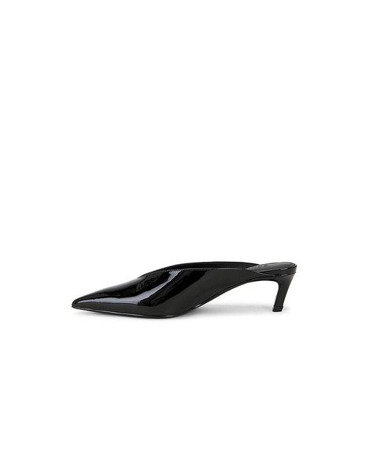SCHUTZ SHOES Black Loren Mid Pump