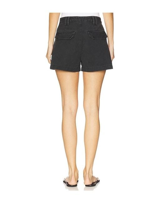 Agolde Black Kiva Short