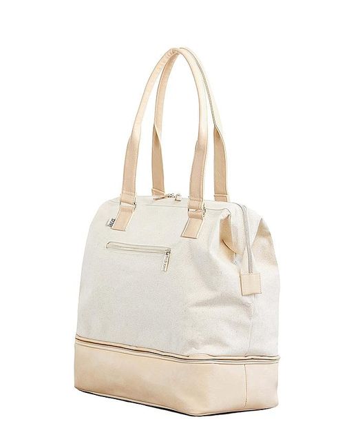 BEIS Natural The Convertible Mini Weekend Bag