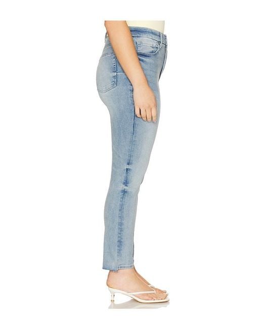 GOOD AMERICAN Blue Always Fits Good Classic Slim Straight Jeans