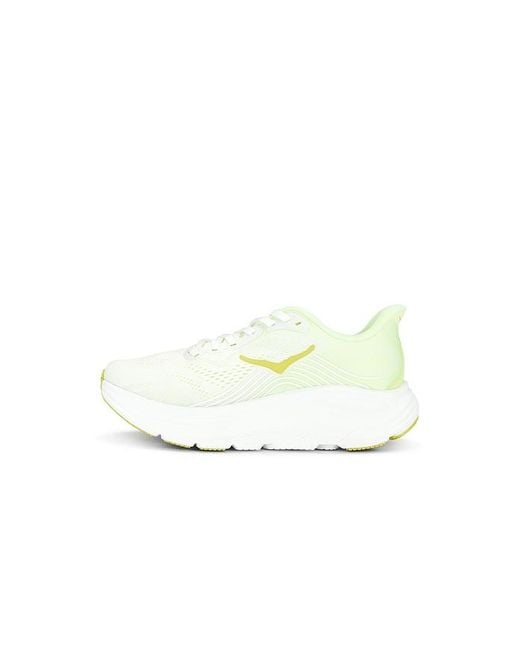 Hoka One One White Clifton 11 Sneaker