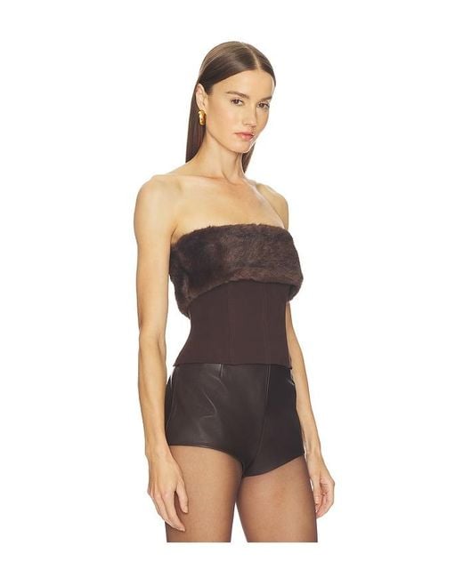 Camila Coelho Black Isadora Top