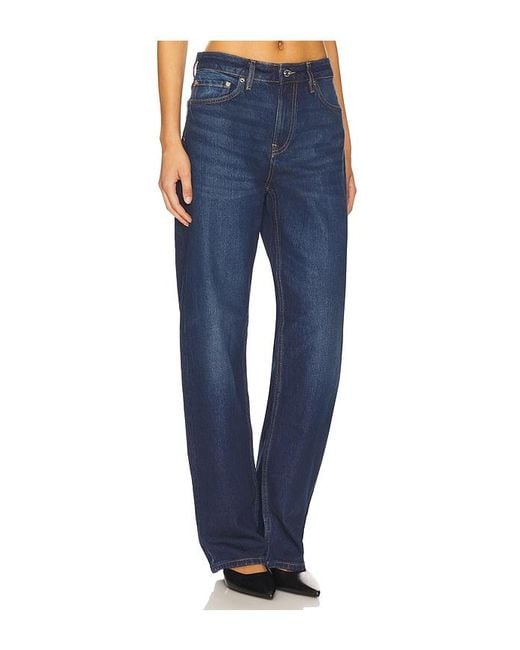EB DENIM Blue Alida Loose Bowed