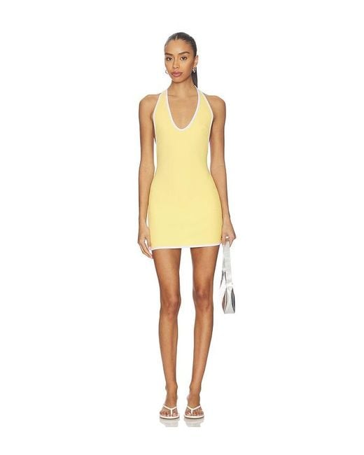 FAE Yellow Ava Dress