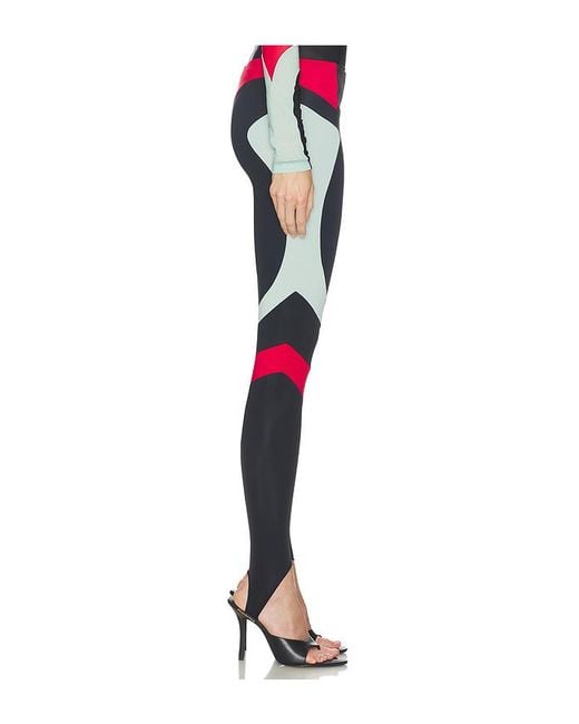 Off-White c/o Virgil Abloh Blue Color Block Leggings