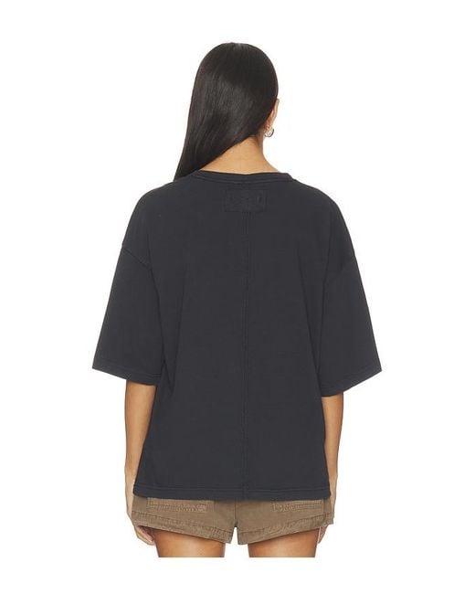 Free People Black X We The Free Perfect Oversized Tee