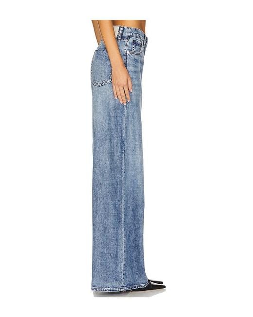 Rag & Bone Blue Weiter Schnitt Featherweight Sofie