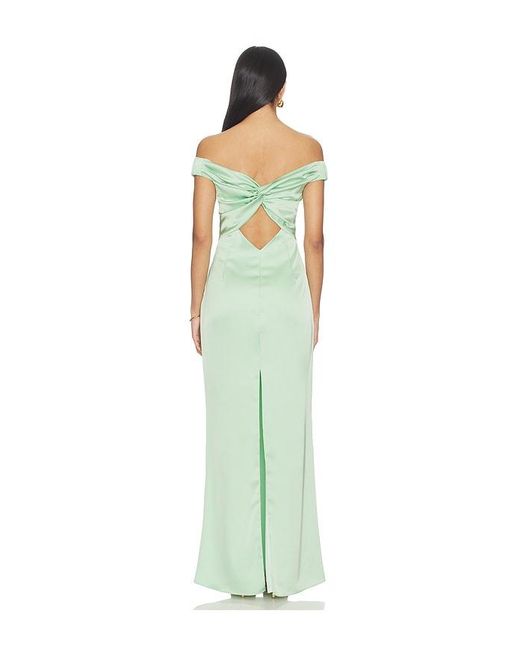 Katie May White Liu Gown