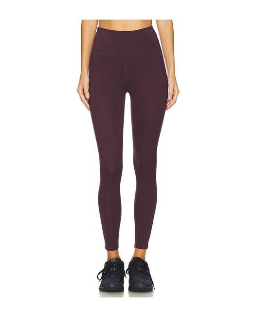 Beyond Yoga Red Powerbeyond Strive High Waisted Midi Legging