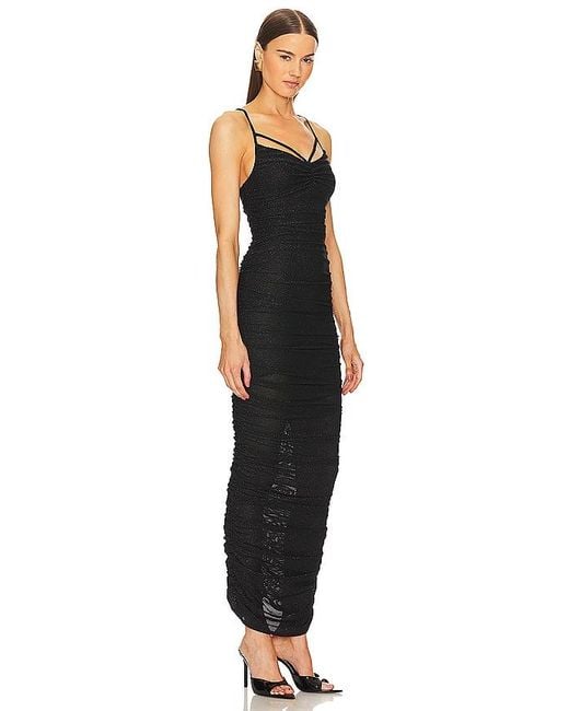 Michael Costello X Revolve Corinne Midi Dress in Black Lyst UK