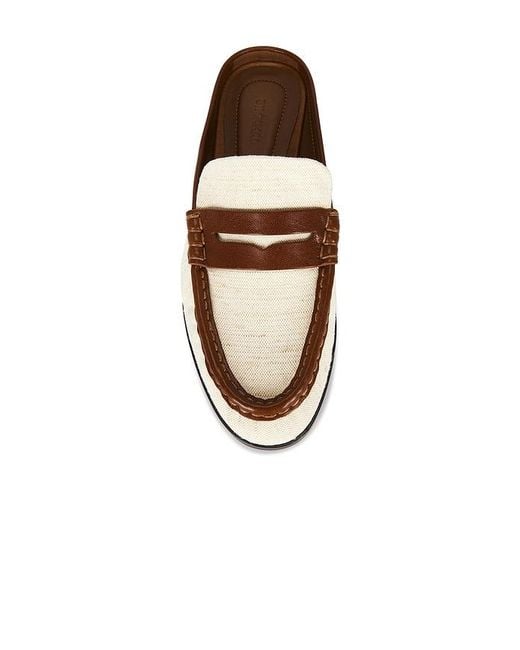 Jonathan Simkhai Multicolor Dean Canvas Combo Loafer Mule