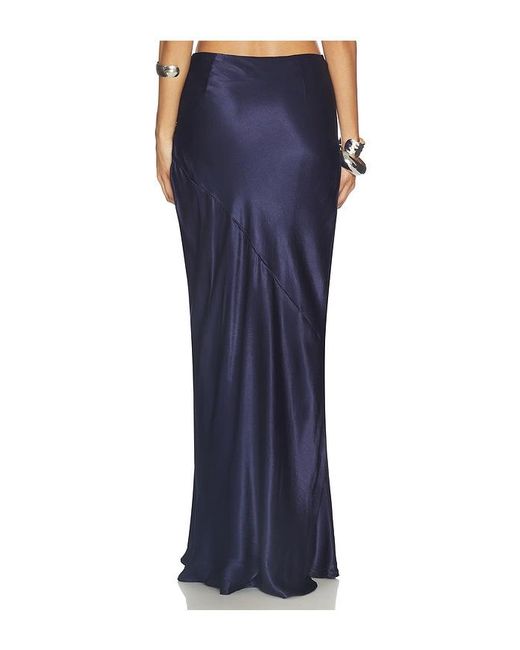 SNDY'S Blue Junie Maxi Skirt