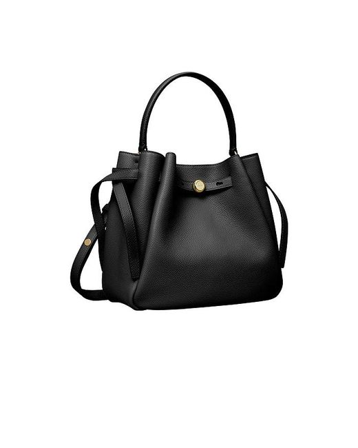 Tory Burch Black Romy Bucket Bag