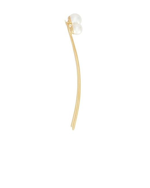 Jennifer Behr White Gretel Hair Pin