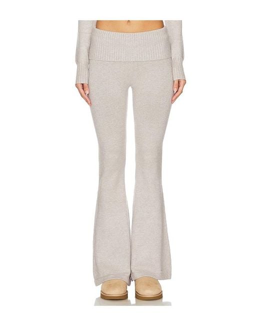 Lioness White Muse Knit Pant